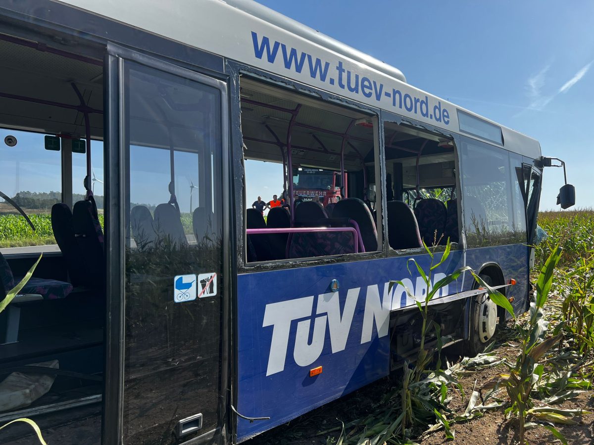 Bus-Unfall im Kreis Helmstedt!