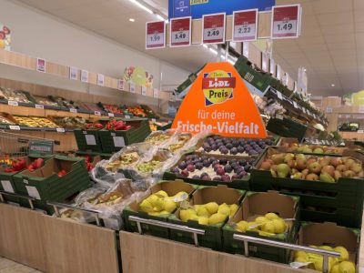 Lidl setzt den Preis für ein Produkt regelmäßig runter.