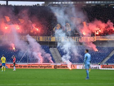 Eintracht Braunschweig: Randale der Fans.