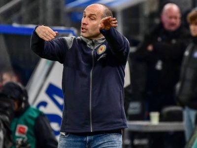 Eintracht Braunschweig: Coach Daniel Scherning brachte kurzzeitig Erfolg.