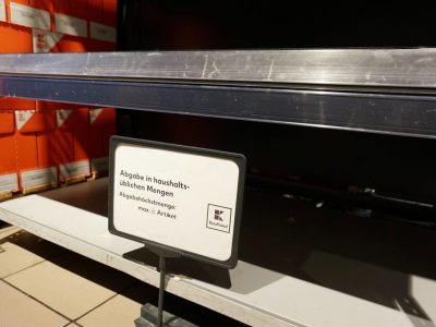 Kaufland, Regal, Schild