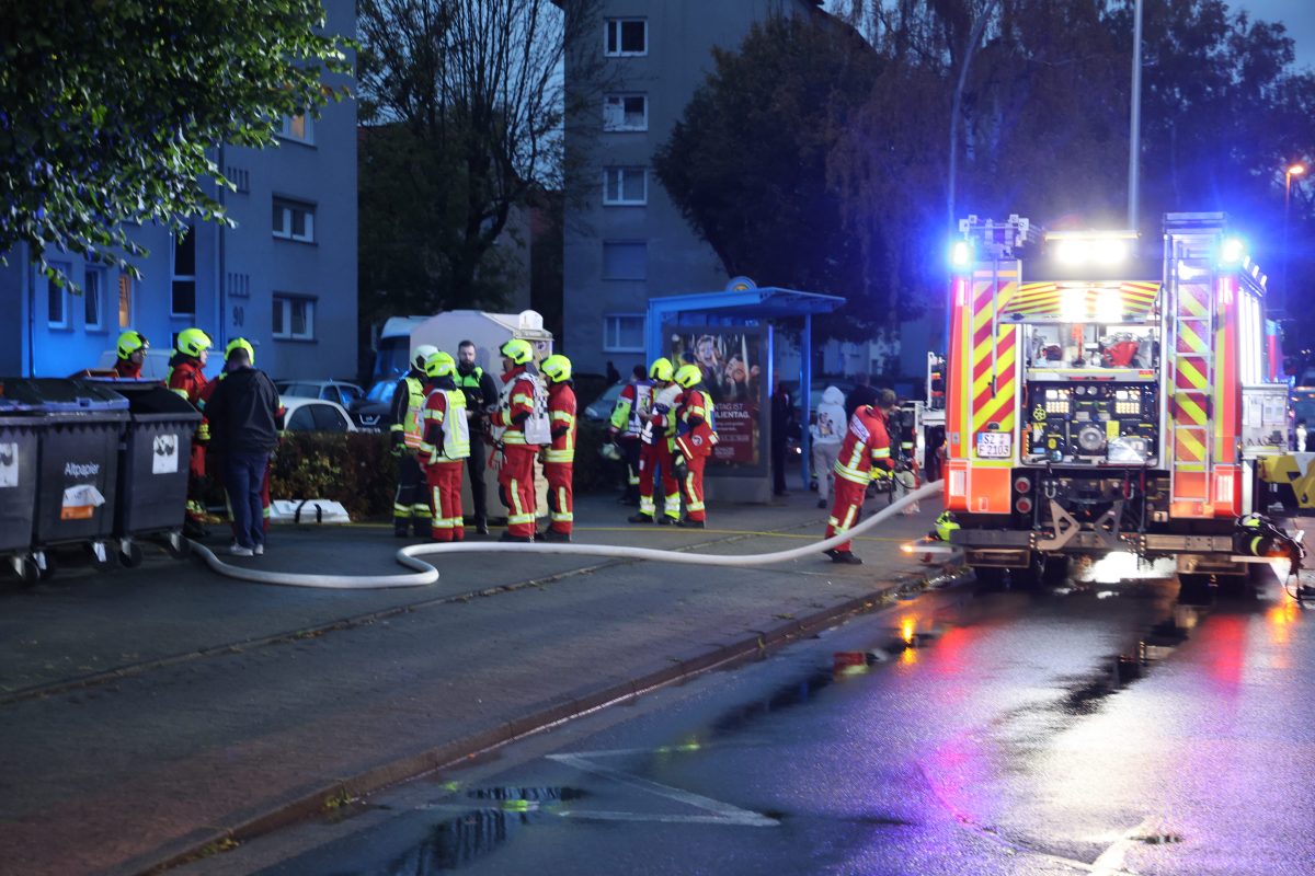 Feuerwehr-Einsatz in Salzgitter-Lebenstedt!