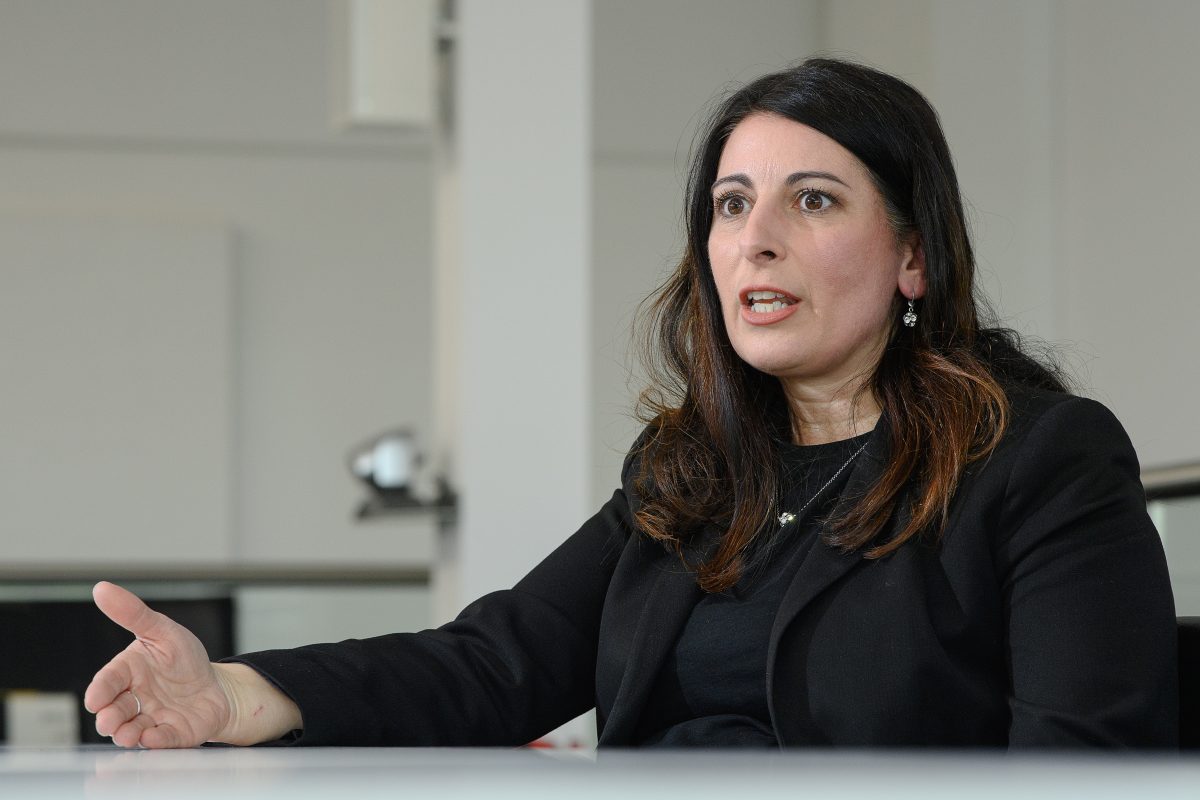 VW-Betriebsratschefin Daniela Cavallo will keine rechten Pöbler im Konzern haben.