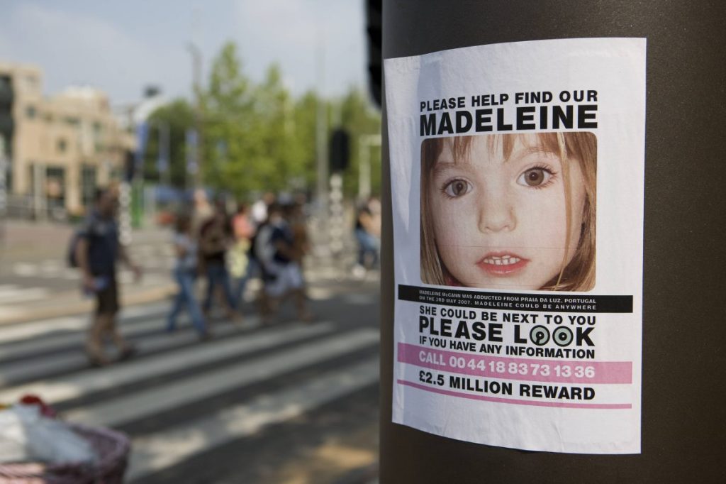 Maddie McCann – seit 2007 fehlt von der Kleinen jede Spur.
