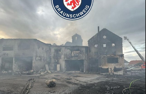 Die Bilder der Feuerwehr Braunschweig gleichen einer Geisterstadt.