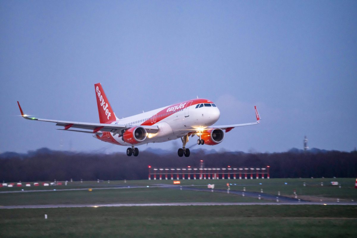 Eine Easyjet-Maschine musste in Hannover runter.