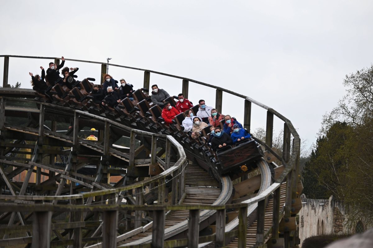 Im Heide Park Soltau in Niedersachsen macht eine bestimmte Attraktion nun bald wieder auf. (Archivbild)