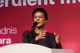 Bei den Umfragen zur Bundestagswahl sieht die Wagenknecht-Partei BSW Manipulationsversuche.