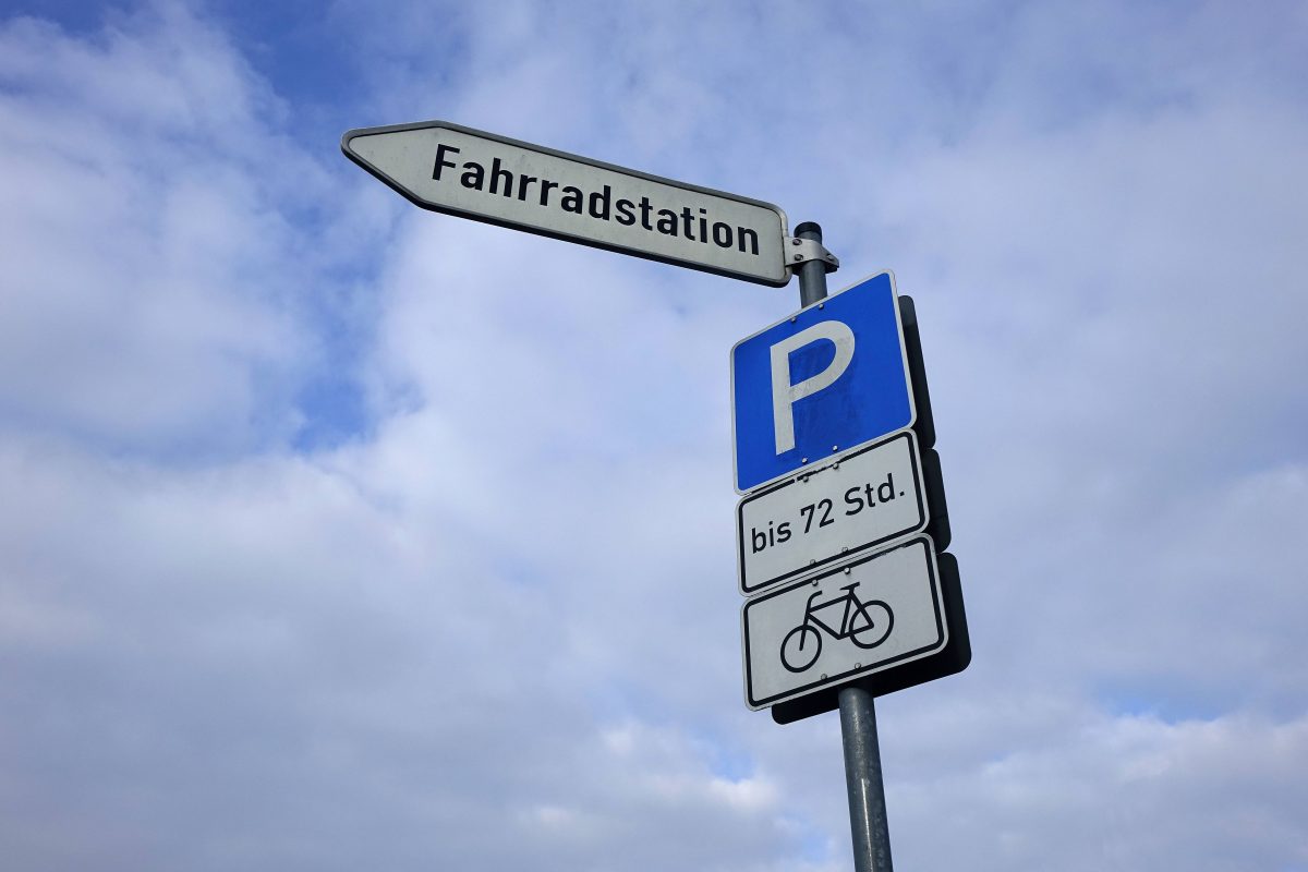 Fahrradparkplatz in Braunschweig (Symbolbild)