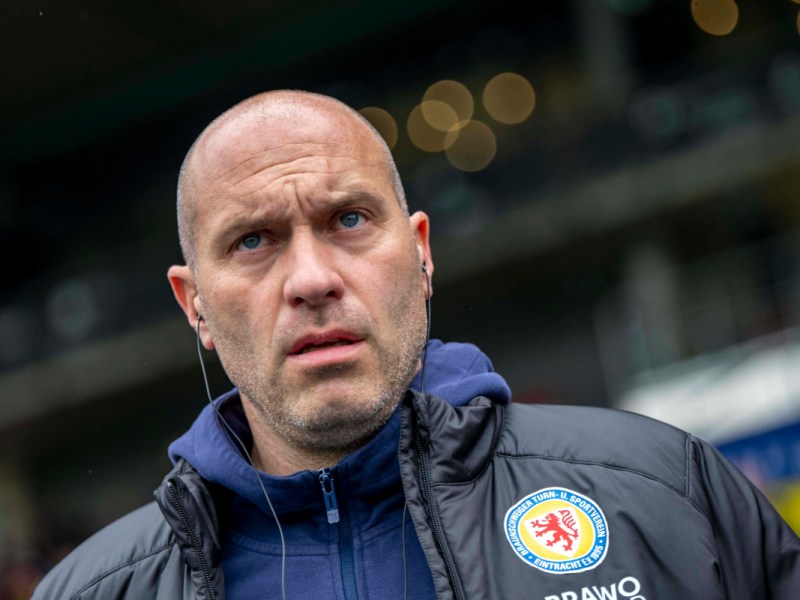 Eintracht Braunschweig: Keine Gespräche! Scherning sorgt mit Zukunfts-Aussagen für Wirbel