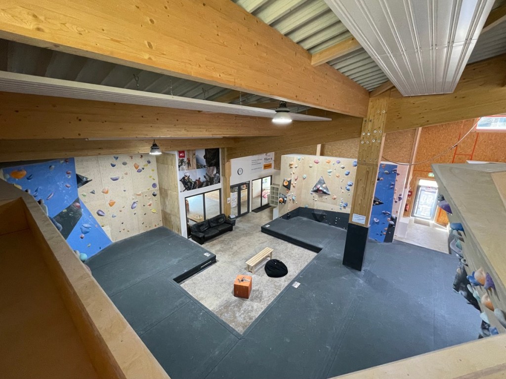 Boulderhalle "Bodebloc" Innenansicht