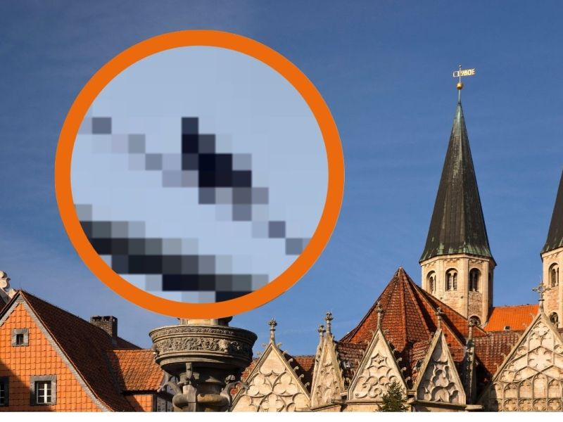 Braunschweig: Schock auf dem Wochenmarkt! „Etwas prallte auf meinen Hinterkopf“