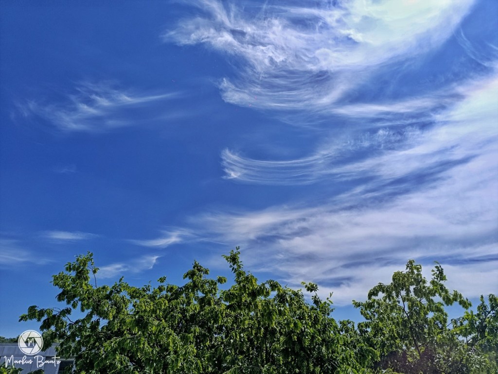 Blauer Himmel in Niedersachsen